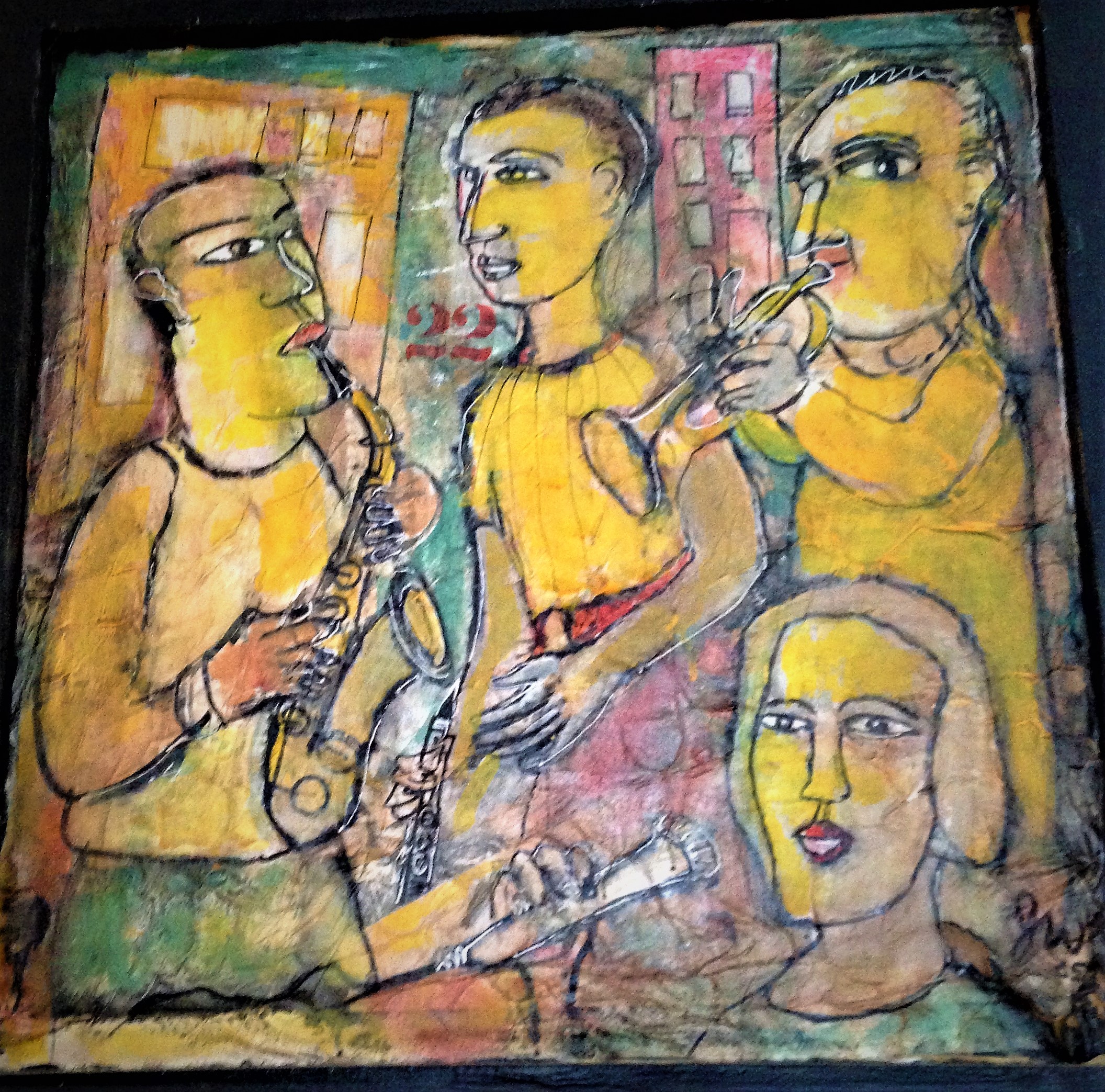 Painting by Joe Welden